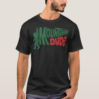 ビッグフット マウンテン ダイド サスカッチ ハイキング Tシャツ