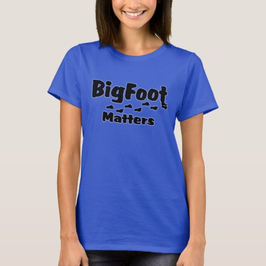 ビッグフット・マターズ Tシャツ (正面)