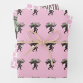 ビッグフット・メリークリスマス ラッピングペーパーシート (インサイチュ)