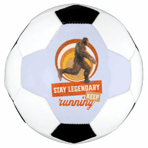 ビッグフット ランニング モチベーション サッカーボール