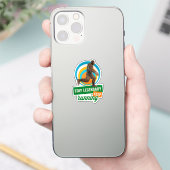 ビッグフット ランニング モチベーション シール (スマートフォン)