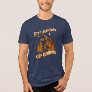 ビッグフット ランニング モチベーション トライブレンドＴシャツ