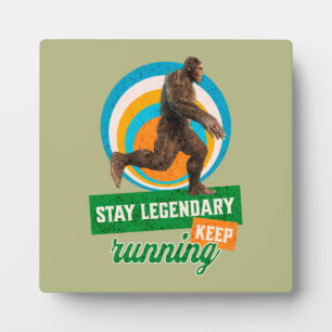 ビッグフット ランニング モチベーション フォトプラーク