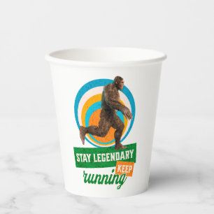 ビッグフット ランニング モチベーション 紙コップ