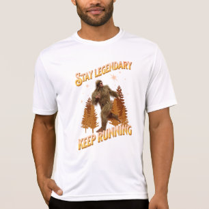 ビッグフット ランニング モチベーション Tシャツ
