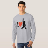 ビッグフット ロックオン 愛 Tシャツ (正面フル)
