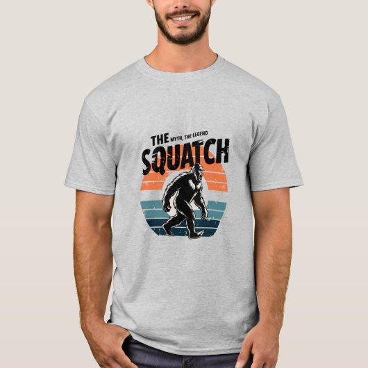ビッグフット:伝説 Tシャツ (正面)