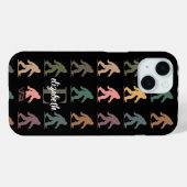 ビッグフット 森のアート 名入れギフト Case-Mate iPhoneケース (裏面 (横))