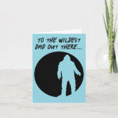 ビッグフット　父の日カード カード (正面)