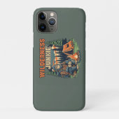 ビッグフット 荒野 ジャンキー レトロ デザイン Case-Mate iPhoneケース (裏)