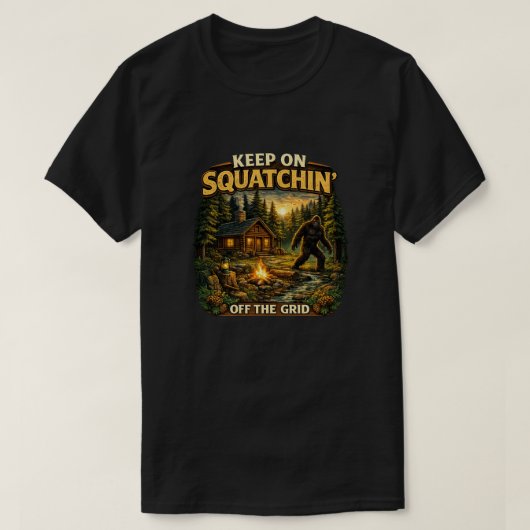 ビッグフット Tシャツ (デザイン正面)