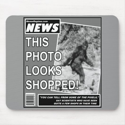 ビッグフットBamboozlement マウスパッド (正面)