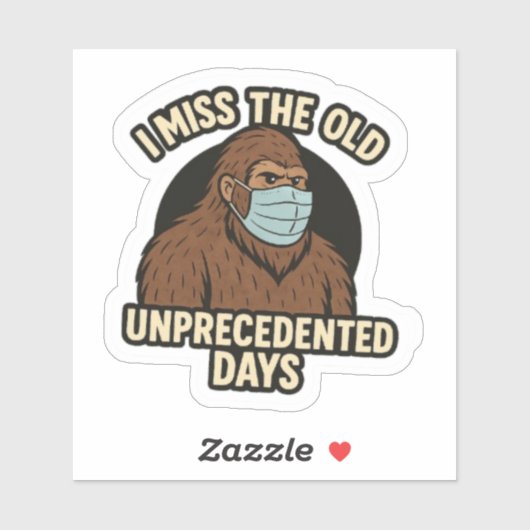 ビッグフットCovidマスク シール (シート)