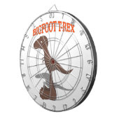 ビッグフットTレックススケッチ ダーツボード (正面右)