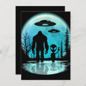 ビッグフットUFOエイリアン シーズンカード (正面/裏面)