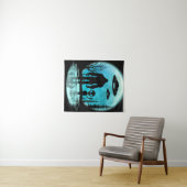 ビッグフットUFOエイリアン タペストリー (インサイチュ(横))