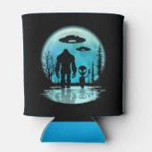 ビッグフットUFOエイリアン 缶クーラー (裏面)