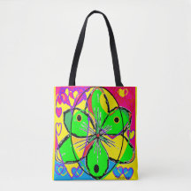 ビッグフラワーにサインされたオリジナルアートデザインかわいらし非常に