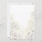 ビッグフラワー結婚式招待状2025 招待状 (裏面)