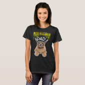 ビッグフロッパパパミーム猫 Tシャツ (正面フル)