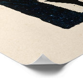 ビッグフートウォールアートヴィンテージレトロジインポスタープリント ポスター (角)