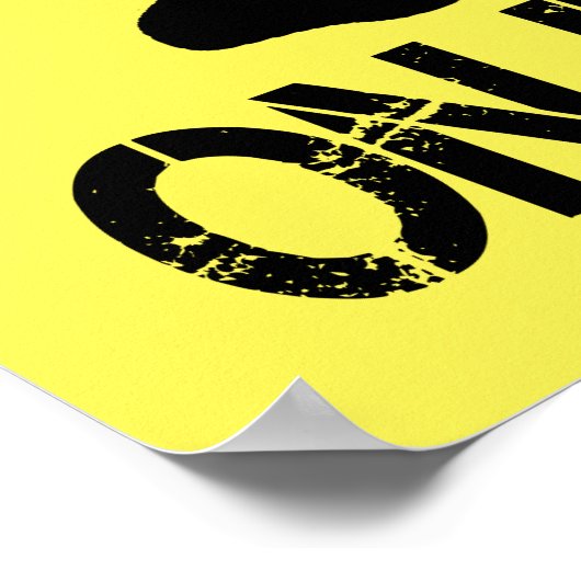 ビッグフートオンボードおもしろい- Bigfoot ポスター (角)