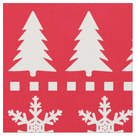 ビッグフートクリスマスホリデーズサスカッチプリント ファブリック
