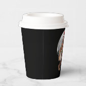 ビッグフートサンタクリスマスツリーライトクリスマスサスカッチ 紙コップ (右)