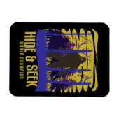 ビッグフートハイドアンドシークチャンピオンサスカッチ信者 マグネット (横)