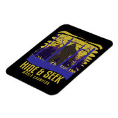 ビッグフートハイドアンドシークチャンピオンサスカッチ信者 マグネット (左側)