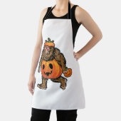 ビッグフートハロウィーンパンプキンハロウィーン エプロン (インサイチュ)
