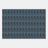 ビッグフートホールディングハンズストライプ ラッピングペーパーシート (正面)