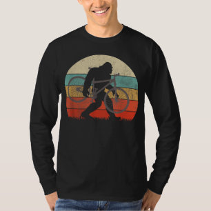 ビッグフートマウンテンバイおもしろいクMTBサイクリングサイクリングSas Tシャツ