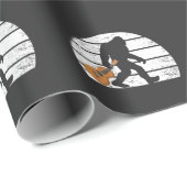 ビッグフートミュージシャンサスカッチアコースティックギター奏者 ラッピングペーパー (ロールコーナー)