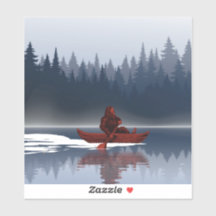 ビッグフートレイクカヌワイルダネスパインフォレスト