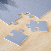 ビッグフートレイクカヌワイルダネスパインフォレスト ジグソーパズル (側面)