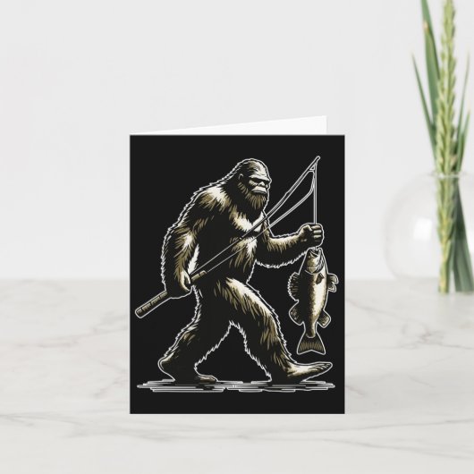 ビッグフートワレー狩りアングラーサスカッチワレーF カード (正面)