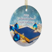 ビッグブックとホリデーライトリカバリ セラミックオーナメント (右)