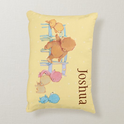 ビッグブラウンベア&フレンズ共有フォーチェア アクセントクッション (裏面(縦))