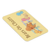 ビッグブラウンベア&フレンズ共有4チェア マグネット (右側)