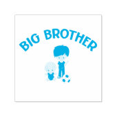 ビッグブラザーから新生児ブラザーへの自己スタンプ セルフインキングスタンプ (デザイン)