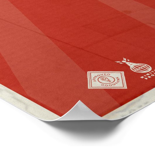 ビッグブラザーがあなたを見ているプロパガンダポスター ポスター (角)