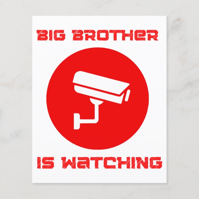 ビッグブラザーが見ている 1984 ingsoc (正面)