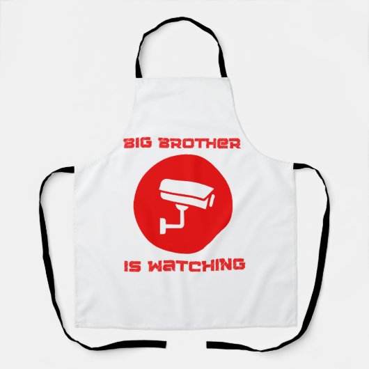 ビッグブラザーが見ている 1984 ingsoc エプロン (正面)