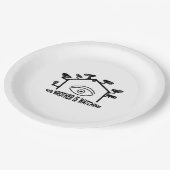 ビッグブラザーが見守る ペーパープレート (アングル)