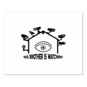 ビッグブラザーが見守る ラバースタンプ (インプリント)