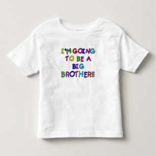 ビッグブラザーになる トドラーTシャツ