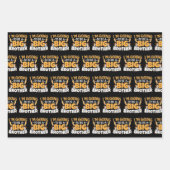 ビッグブラザーになる – 新生児兄弟姉妹 ラッピングペーパーシート (正面)