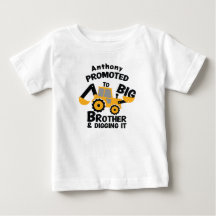 ビッグブラザーに昇格したベイビーファインジャージーTシャツ