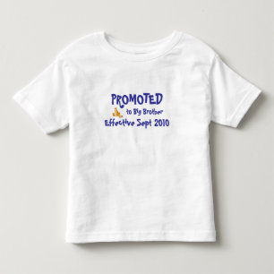 ビッグブラザーに昇格して有効… トドラーTシャツ
